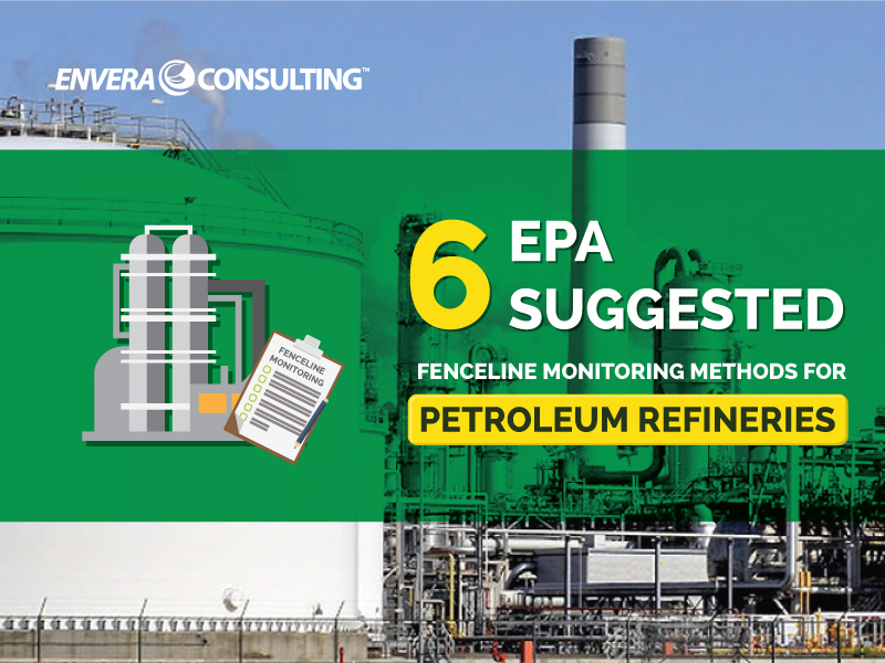 The 6 EPA-Suggested Fenceline Monitoring Methods for Petroleum Refineries