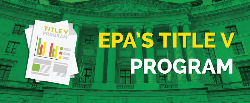 Overview and history of the EPA's Title V program