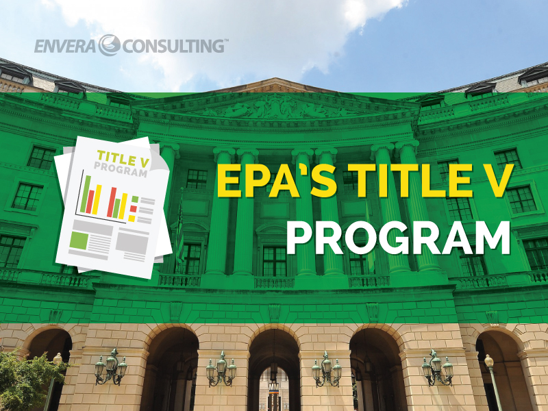History and Overview of the EPA’s Title V Program