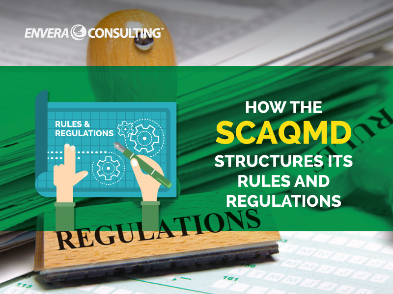 How the SCAQMD Structures Its Rules and Regulations